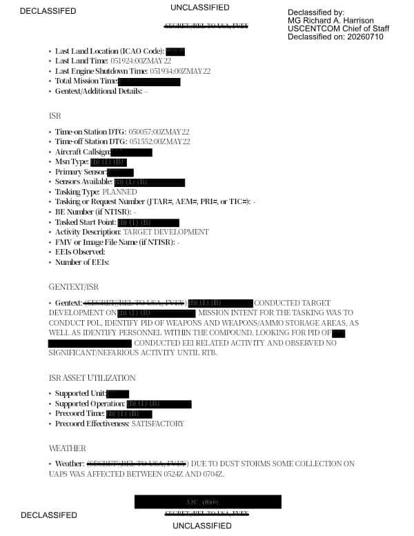 Page 5 of Mission Report, Middle East, 2022