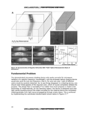 Page 20 of AAWSAP DIRD, Invisibility Cloaking Theory and Experiments, March 2010
